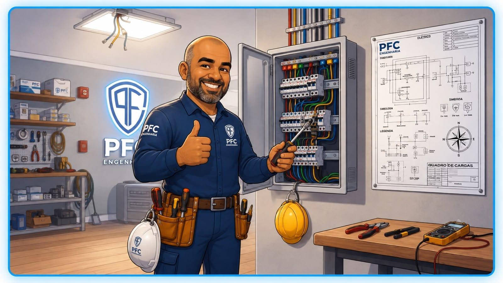 PFC Serviços de Engenharia Elétrica, Segurança Eletrônica, Automação, Energia Solar